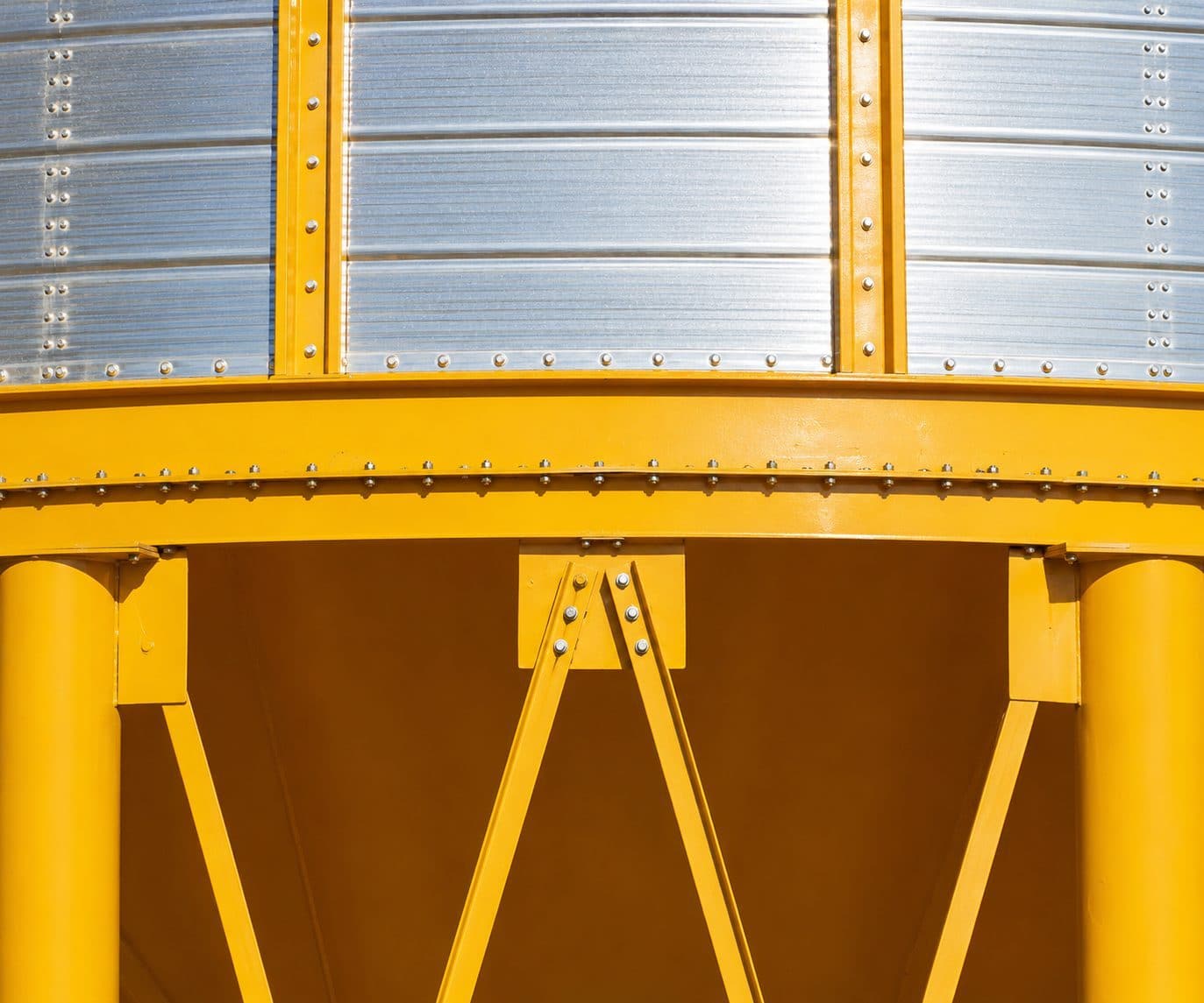 Aro perimetral del silo