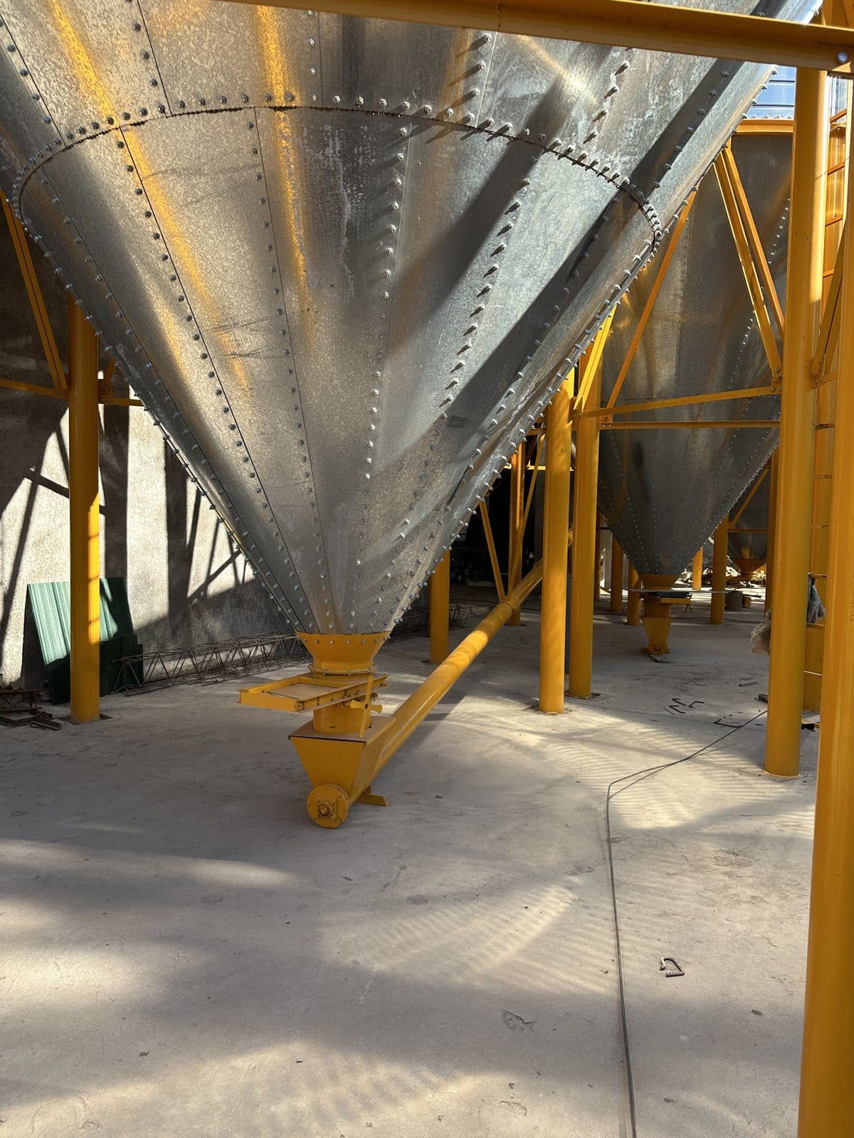 Cono de descarga del silo