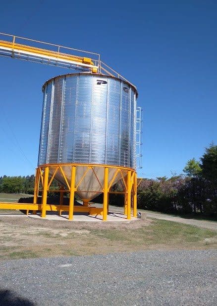 Patas de apoyo del silo