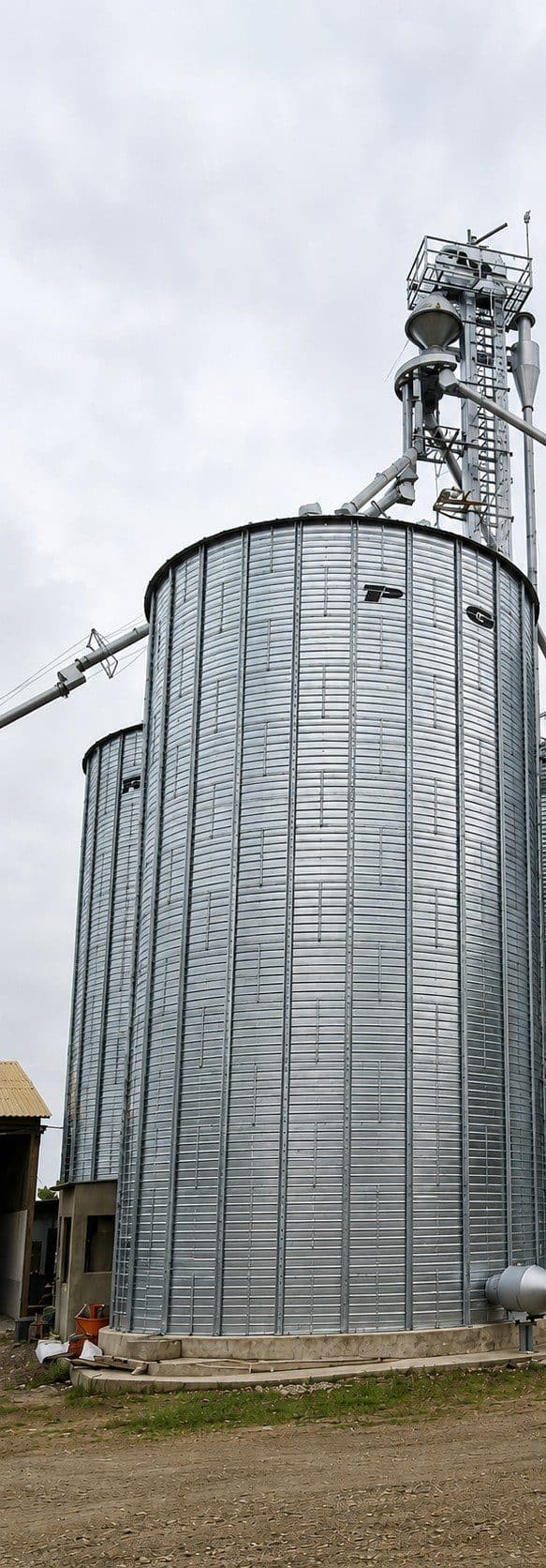 Columnas de refuerzo del silo