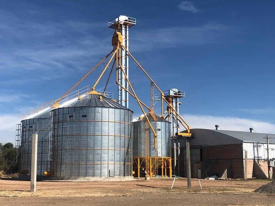 Silo de base de hormigón PG Metalúrgica
